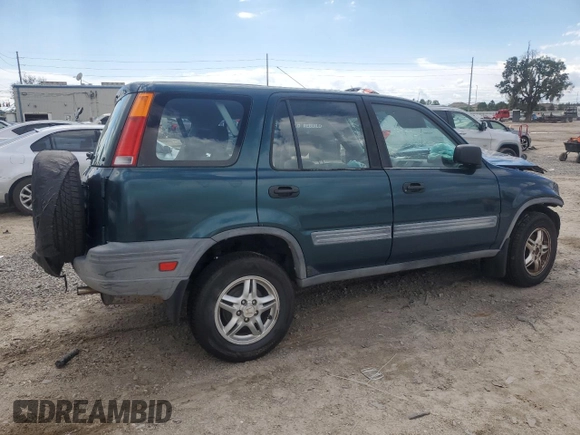 1997 Honda CR-V with VIN JHLRD1856VC037760, listed as a Copart auction lot 61293584 with 185,380 mi miles and Salvage Title. Bid and sale history available at carsss.com. Image 3.