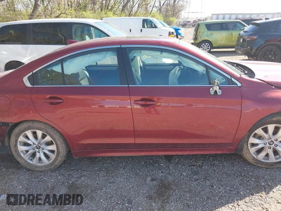 2017 Subaru Legacy Premium with VIN 4S3BNAH65H3021381, listed as a IAAI auction lot 41971206 with Not Provided miles and . Bid and sale history available at DreamBid. Image 12.