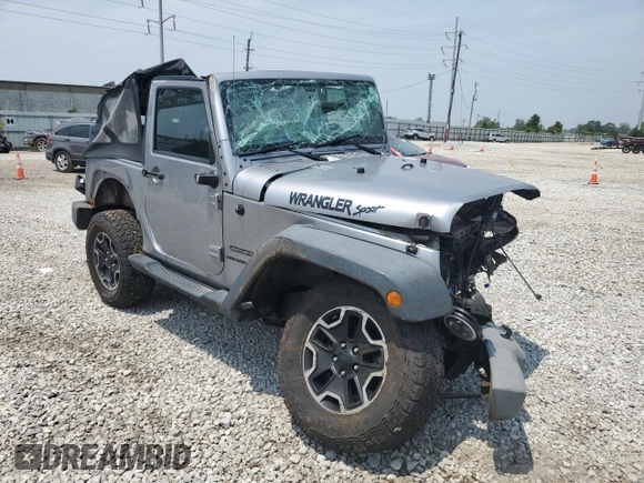 2013 Jeep Wrangler Sport with VIN 1C4AJWAG0DL696928, listed as a Copart auction lot 60822915 with 169,503 mi miles and Salvage title. Bid and sale history available at DreamBid. Image 4.