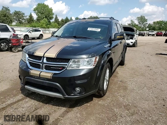 2013 Dodge Journey SXT with VIN 3C4PDCBG9DT619557, listed as a Copart auction lot 61551545 with 159,950 mi miles and Salvage title. Bid and sale history available at DreamBid. Image 13.