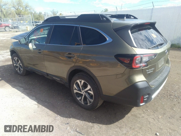 2022 Subaru Outback Limited XT with VIN 4S4BTGND3N3117321, listed as a IAAI auction lot 33066623 with Not provided miles and . Bid and sale history available at DreamBid. Image 3.