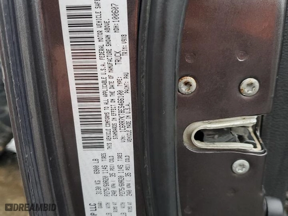 2014 Ram 1500 Express with VIN 1C6RR7KT8ES466100, listed as a Copart auction lot 83983234 with 149,932 mi miles and Salvage Title. Bid and sale history available at carsss.com. Image 14.