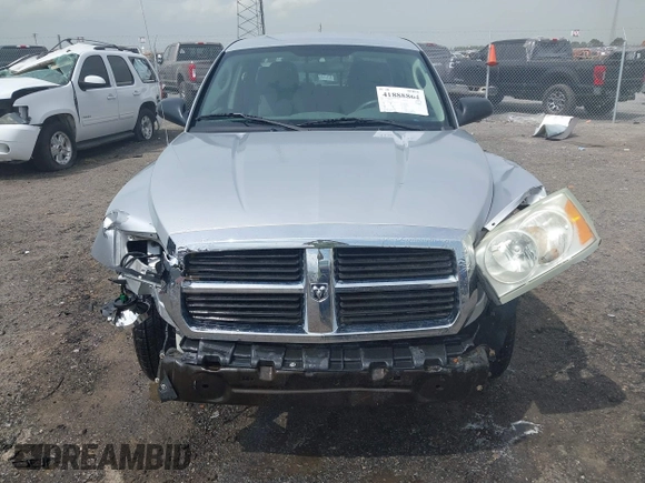 2007 Dodge Dakota SLT with VIN 1D7HE48KX7S122712, listed as a IAAI auction lot 41888864 with 114,384 mi miles and . Bid and sale history available at carsss.com. Image 6.