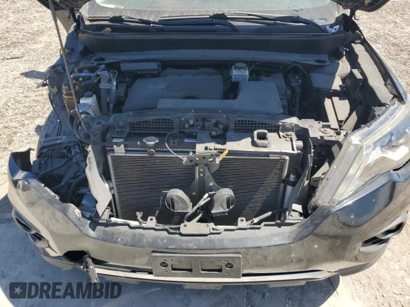 2020 Nissan Pathfinder Platinum with VIN 5N1DR2DN2LC590371, listed as a Copart auction lot 49660975 with 58,598 mi miles and Salvage title. Bid and sale history available at DreamBid. Image 12.