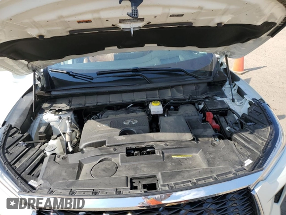 2023 Infiniti QX60 Autograph with VIN 5N1DL1HU3PC353763, listed as a Copart auction lot 52524745 with 25,541 mi miles and Salvage title. Bid and sale history available at DreamBid. Image 12.