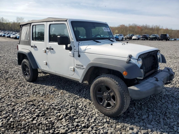 2016 Jeep Wrangler Unlimited Sport with VIN 1C4BJWDG4GL235252, listed as a Copart auction lot 54218885 with 118,849 mi miles and Salvage Title. Bid and sale history available at DreamBid. Image 4.
