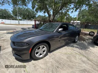 2019 Dodge Charger SXT with VIN 2C3CDXBG0KH655072, listed as a Copart auction lot 54632395 with 52,549 mi miles and Salvage Title. Bid and sale history available at carsss.com. Image 2.