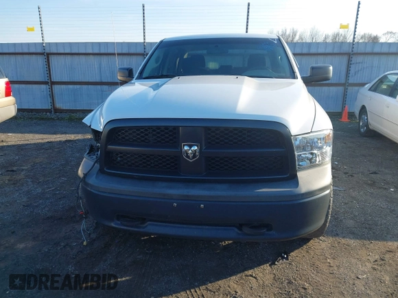 2012 Ram 1500 Tradesman with VIN 1C6RD7KP1CS319230, listed as a IAAI auction lot 41568158 with 133,525 mi miles and . Bid and sale history available at DreamBid. Image 12.