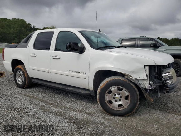 2007 Chevrolet Avalanche LT w/3LT with VIN 3GNEC12007G316172, listed as a Copart auction lot 71780344 with 174,269 mi miles and Salvage Title. Bid and sale history available at carsss.com. Image 4.