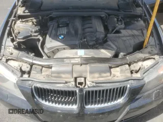 2007 BMW 3 Series 328xi with VIN WBAVC93587KX59628, listed as a Copart auction lot 60753115 with 161,868 mi miles and Salvage title. Bid and sale history available at DreamBid. Image 11.