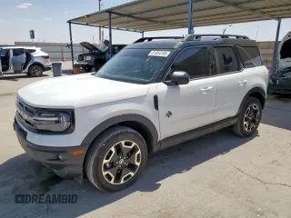 2024 Ford Bronco Sport Outer Banks with VIN 3FMCR9C67RRE78710, listed as a Copart auction lot 61054165 with 13,005 mi miles and Salvage title. Bid and sale history available at DreamBid. Image 1.