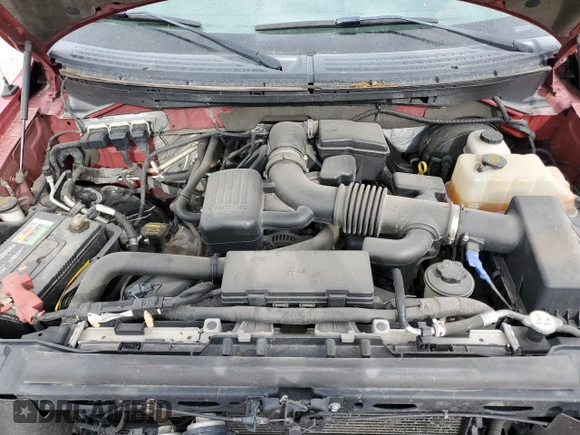 2009 Ford F-150 XL with VIN 1FTPW14V59KC74112, listed as a Copart auction lot 63121455 with 171,637 mi miles and Salvage title. Bid and sale history available at DreamBid. Image 11.