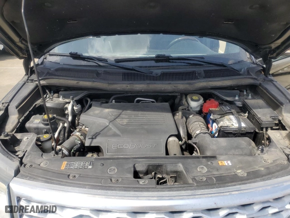 2017 Ford Explorer Platinum with VIN 1FM5K8HTXHGB77280, listed as a Copart auction lot 50724205 with 101,811 mi miles and Salvage Title. Bid and sale history available at carsss.com. Image 12.