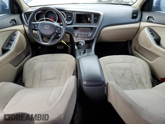 2011 Kia Optima LX z VIN KNAGM4A76B5089758, wystawiony jako Copart lot #60560985 z przebiegiem 192 695 mil mil oraz Czysty tytuł • Clean title. Historia ofert i sprzedaży dostępna na DreamBid. Obrazek 8.