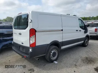 2021 Ford Transit Cargo with VIN 1FTBR1Y80MKA66332, listed as a Copart auction lot 60969155 with 160,742 mi miles and Salvage title. Bid and sale history available at DreamBid. Image 3.