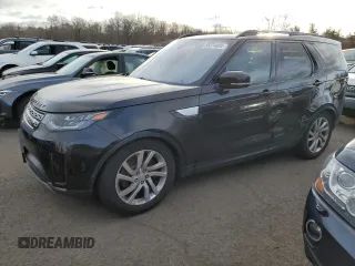 2017 Land Rover Discovery HSE with VIN SALRRBBV5HA033141, listed as a Copart auction lot 86374804 with Not Provided miles and Salvage Title. Bid and sale history available at DreamBid. Image 1.