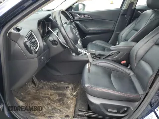 2015 Mazda 3 i Grand Touring with VIN JM1BM1W79F1241162, listed as a Copart auction lot 51674705 with 92,098 mi miles and Salvage Title. Bid and sale history available at DreamBid. Image 7.