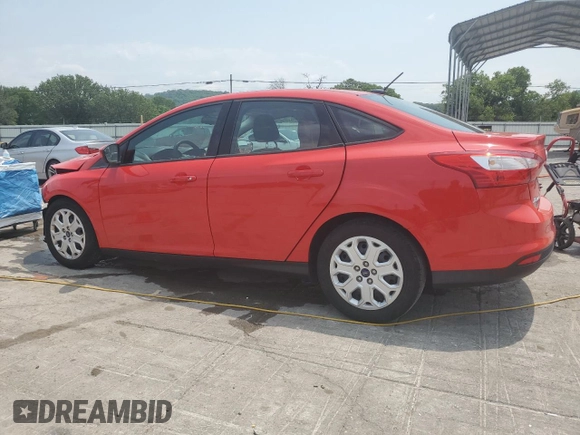 2012 Ford Focus SE with VIN 1FAHP3F22CL253922, listed as a Copart auction lot 59124055 with 112,421 mi miles and Salvage title. Bid and sale history available at DreamBid. Image 2.