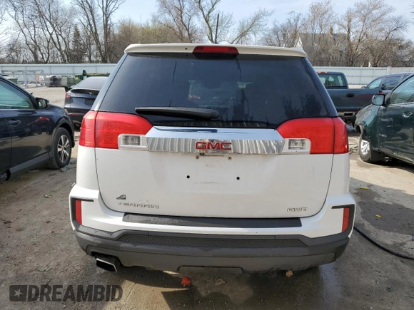 2016 GMC Terrain SLE with VIN 2GKFLSEK5G6127971, listed as a Copart auction lot 54164905 with 109,418 mi miles and Non Repairable. Bid and sale history available at DreamBid. Image 6.