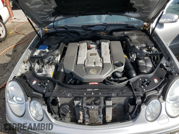 2005 Mercedes-Benz E-Class 5.5L AMG with VIN WDBUF76J45A793912, listed as a Copart auction lot 78521324 with 0 mi miles and Non Repairable. Bid and sale history available at carsss.com. Image 11.