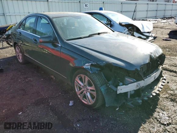2013 Mercedes-Benz C 300 Sport with VIN WDDGF8AB5DA808409, listed as a Copart auction lot 88783355 with 145,395 mi miles and Salvage title. Bid and sale history available at DreamBid. Image 4.