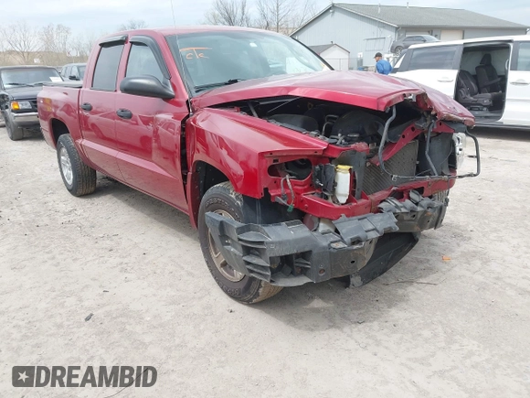 2006 Dodge Dakota ST with VIN 1D7HE28K06S636250, listed as a IAAI auction lot 41996544 with 74,995 mi miles and . Bid and sale history available at carsss.com. Image 1.