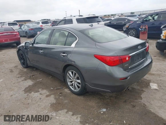 2015 Infiniti Q50 Premium z VIN JN1BV7AR9FM413801, wystawiony jako IAAI lot #42134770 z przebiegiem 111 367 mil mil oraz . Historia ofert i sprzedaży dostępna na DreamBid. Obrazek 3.