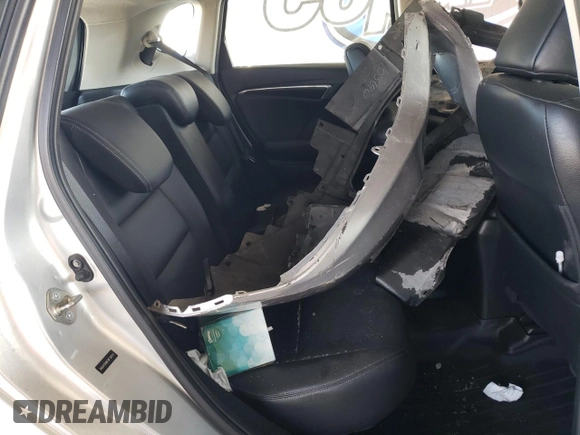 2015 Honda Fit EX-L with VIN 3HGGK5H86FM730616, listed as a Copart auction lot 55829815 with Not provided miles and Salvage title. Bid and sale history available at DreamBid. Image 10.