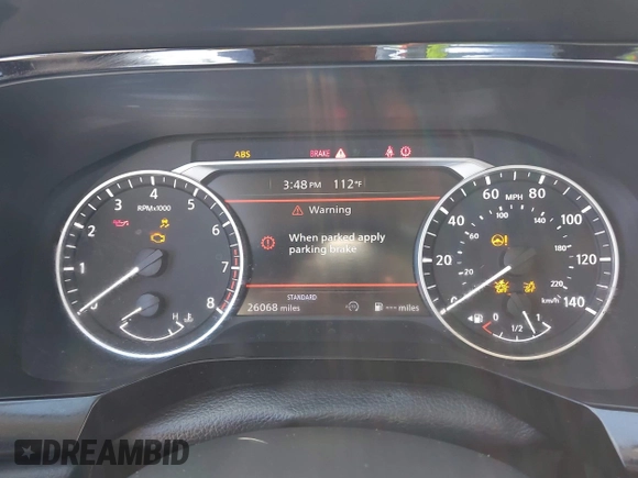 2024 Nissan Pathfinder SV with VIN 5N1DR3BA9RC201210, listed as a IAAI auction lot 42022861 with 26,068 mi miles and . Bid and sale history available at DreamBid. Image 7.