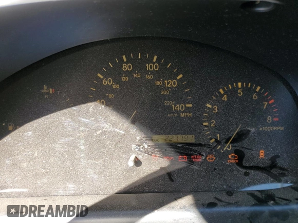 2000 Lexus RX 300 with VIN JT6HF10U2Y0127765, listed as a Copart auction lot 77489974 with 227,791 mi miles and Salvage Title. Bid and sale history available at DreamBid. Image 9.