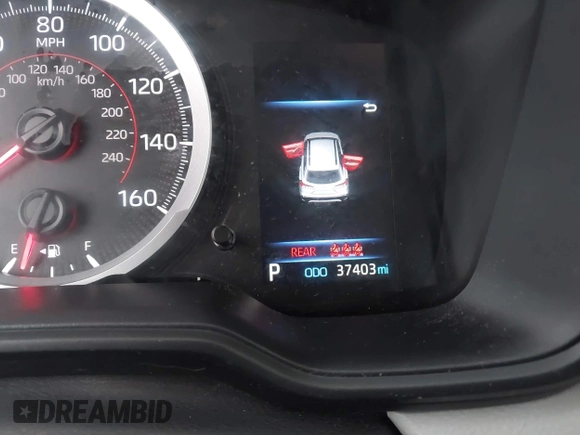2022 Toyota Corolla Cross L with VIN 7MUAAABG3NV040858, listed as a IAAI auction lot 41471785 with 37,403 mi miles and . Bid and sale history available at DreamBid. Image 16.