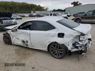 2019 Lexus IS with VIN JTHC81D22K5036347, listed as a Copart auction lot 76686154 with 75,686 mi miles and Salvage Title. Bid and sale history available at carsss.com. Image 2.