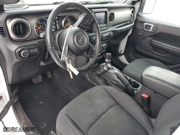 2020 Jeep Wrangler Unlimited Sport S with VIN 1C4HJXDN3LW226422, listed as a Copart auction lot 44763105 with 103,097 mi miles and Salvage Title. Bid and sale history available at carsss.com. Image 8.