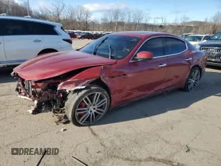 2017 Maserati Ghibli S Q4 with VIN ZAM57RTL8H1231841, listed as a Copart auction lot 87816055 with 109,723 mi miles and Clean Title. Bid and sale history available at carsss.com. Image 1.