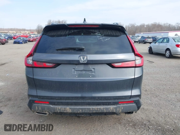 2025 Honda CR-V Sport Touring with VIN 5J6RS6H92SL004294, listed as a IAAI auction lot 41705883 with 23,397 mi miles and . Bid and sale history available at DreamBid. Image 16.