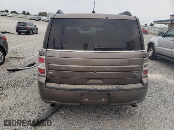 2019 Ford Flex SEL with VIN 2FMGK5C81KBA10332, listed as a Copart auction lot 76358444 with 132,371 mi miles and Salvage Title. Bid and sale history available at carsss.com. Image 6.