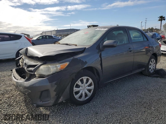 2013 Toyota Corolla L with VIN 2T1BU4EEXDC980826, listed as a Copart auction lot 53406755 with 302,805 mi miles and Clean Title. Bid and sale history available at carsss.com. Image 1.