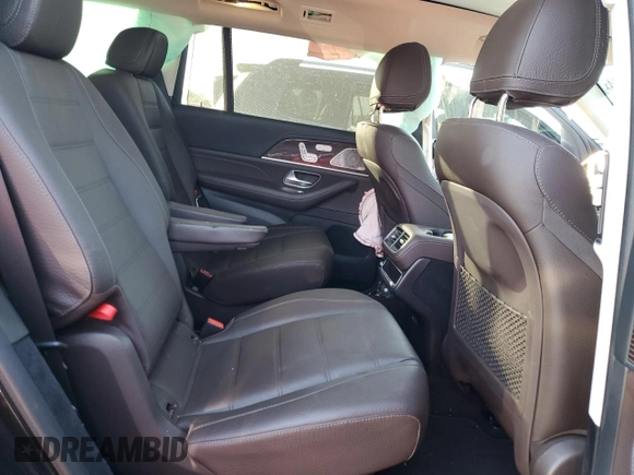2022 Mercedes-Benz GLS 450 with VIN 4JGFF5KE2NA638388, listed as a Copart auction lot 48832604 with 34,299 mi miles and Salvage Title. Bid and sale history available at DreamBid. Image 10.