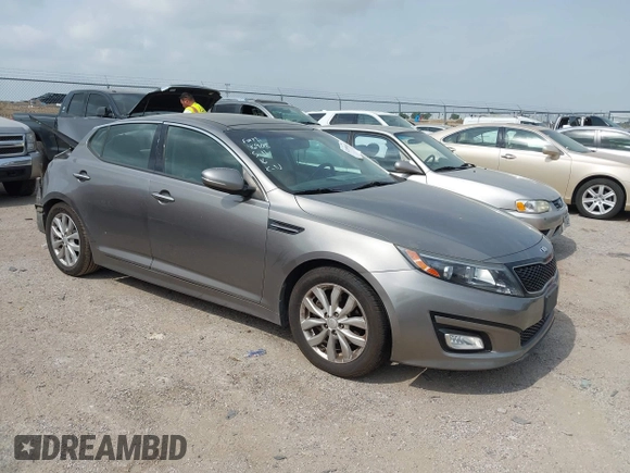 2015 Kia Optima EX with VIN 5XXGN4A70FG442402, listed as a IAAI auction lot 42260968 with 94,512 mi miles and . Bid and sale history available at DreamBid. Image 1.