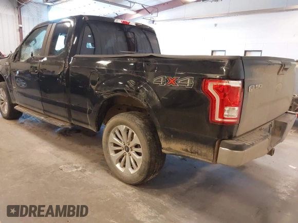 2016 Ford F-150 XLT with VIN 1FTEX1EP5GFD28230, listed as a IAAI auction lot 41895052 with 119,875 mi miles and . Bid and sale history available at carsss.com. Image 3.