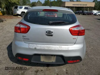 2013 Kia Rio LX with VIN KNADM5A37D6175552, listed as a Copart auction lot 48939165 with 72,894 mi miles and Salvage Title. Bid and sale history available at carsss.com. Image 6.