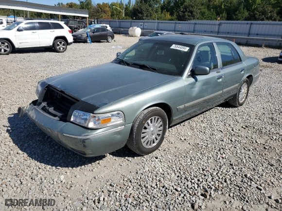 2006 Mercury Grand Marquis LS Premium with VIN 2MHFM75WX6X640491, listed as a Copart auction lot 46703525 with 322,429 mi miles and Salvage Title. Bid and sale history available at carsss.com. Image 1.
