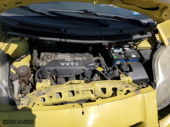 2009 Toyota Yaris with VIN JTDJT903195276164, listed as a Copart auction lot 50129115 with 165,824 mi miles and Salvage Title. Bid and sale history available at carsss.com. Image 12.