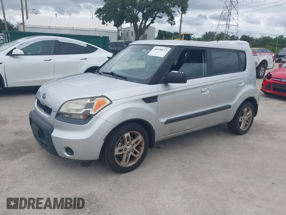 2010 Kia Soul + with VIN KNDJT2A26A7161226, listed as a IAAI auction lot 40536615 with 130,162 mi miles and . Bid and sale history available at DreamBid. Image 2.