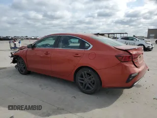 2019 Kia Forte EX with VIN 3KPF54AD4KE062273, listed as a Copart auction lot 53674945 with 51,917 mi miles and Salvage Title. Bid and sale history available at carsss.com. Image 2.