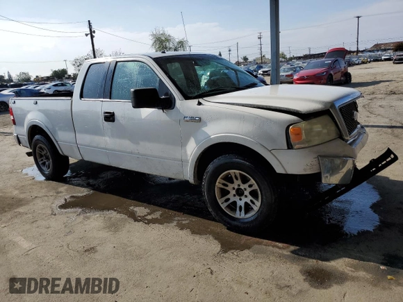 2006 Ford F-150 XLT with VIN 1FTPX12516KB96780, listed as a Copart auction lot 55621015 with 168,831 mi miles and Salvage title. Bid and sale history available at DreamBid. Image 4.