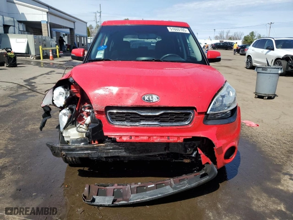 2012 Kia Soul + with VIN KNDJT2A61C7371724, listed as a Copart auction lot 51660105 with 163,418 mi miles and Salvage Title. Bid and sale history available at carsss.com. Image 5.