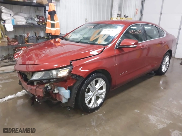 2015 Chevrolet Impala LT with VIN 2G1125S35F9112271, listed as a IAAI auction lot 41531245 with 176,404 mi miles. Bid and sale history available at carsss.com. Image 19.