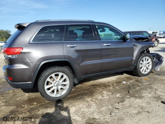 2017 Jeep Grand Cherokee Limited with VIN 1C4RJFBG9HC743123, listed as a Copart auction lot 50193355 with 102,862 mi miles and Salvage Title. Bid and sale history available at carsss.com. Image 3.