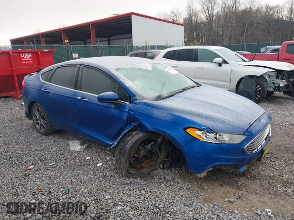 2017 Ford Fusion SE with VIN 3FA6P0H7XHR404884, listed as a IAAI auction lot 40778781 with 95,260 mi miles. Bid and sale history available at carsss.com. Image 1.